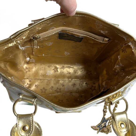 Tokidoki for Hello Kitty Boston Sandy Designer Handbag Cactus Kitty, Rare Collab - Picture 10 of 16